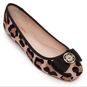 New Kate Spade Leopard Fontana Ballet Slipper 8.5